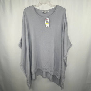 New Vineyard Vines Pull Over Knit Round Neck Poncho Size Medium Large